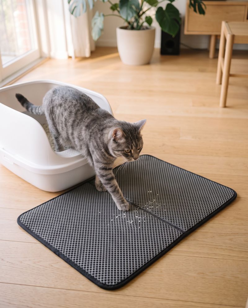 Your cat steps out